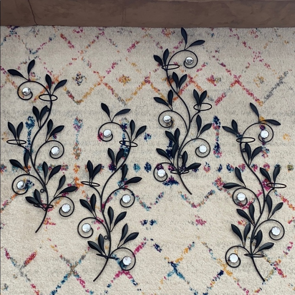 4 Piece Metal Wall Art